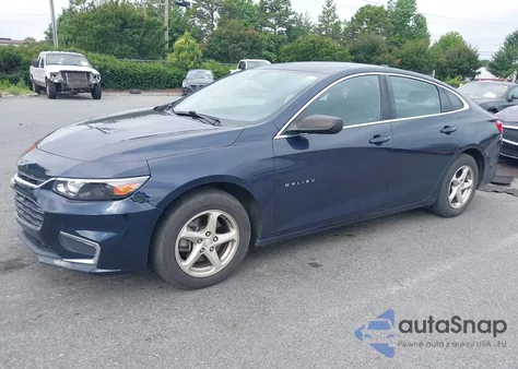 2016 Chevrolet Malibu Ls из США, поврежденный, VIN 1G1ZB5ST9GF298263